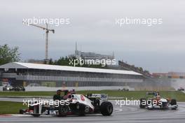 12.06.2011 Montreal, Canada,  Kamui Kobayashi (JAP), Sauber F1 Team - Formula 1 World Championship, Rd 07, Canadian Grand Prix, Sunday Race