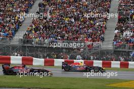 12.06.2011 Montreal, Canada,  Mark Webber (AUS), Red Bull Racing - Formula 1 World Championship, Rd 07, Canadian Grand Prix, Sunday Race