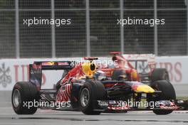 12.06.2011 Montreal, Canada,  Sebastian Vettel (GER), Red Bull Racing - Formula 1 World Championship, Rd 07, Canadian Grand Prix, Sunday Race