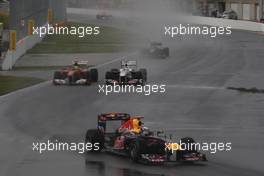 12.06.2011 Montreal, Canada,  Sebastian Vettel (GER), Red Bull Racing - Formula 1 World Championship, Rd 07, Canadian Grand Prix, Sunday Race