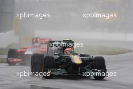 12.06.2011 Montreal, Canada,  Jarno Trulli (ITA), Team Lotus - Formula 1 World Championship, Rd 07, Canadian Grand Prix, Sunday Race