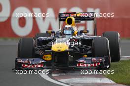 11.06.2011 Montreal, Canada, Sebastian Vettel (DEU) Red Bull Racing - Formula 1 World Championship, Rd 7, Canadian Grand Prix, Saturday Qualifying