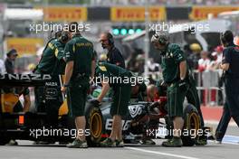 11.06.2011 Montreal, Canada,  Heikki Kovalainen (FIN), Team Lotus   - Formula 1 World Championship, Rd 07, Canadian Grand Prix, Saturday Practice
