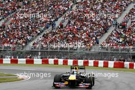 11.06.2011 Montreal, Canada,  Sebastian Vettel (GER), Red Bull Racing, RB7 - Formula 1 World Championship, Rd 07, Canadian Grand Prix, Saturday Qualifying