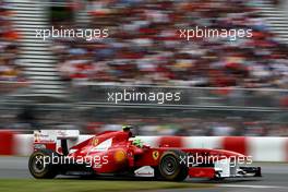 11.06.2011 Montreal, Canada,  Felipe Massa (BRA), Scuderia Ferrari  - Formula 1 World Championship, Rd 07, Canadian Grand Prix, Saturday Qualifying
