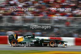 11.06.2011 Montreal, Canada,  Heikki Kovalainen (FIN), Team Lotus  - Formula 1 World Championship, Rd 07, Canadian Grand Prix, Saturday Qualifying