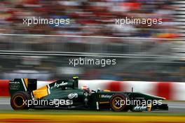 11.06.2011 Montreal, Canada,  Jarno Trulli (ITA), Team Lotus  - Formula 1 World Championship, Rd 07, Canadian Grand Prix, Saturday Qualifying