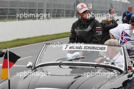 12.06.2011 Montreal, Canada,  Michael Schumacher (GER), Mercedes GP Petronas F1 Team - Formula 1 World Championship, Rd 07, Canadian Grand Prix, Sunday