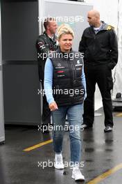 12.06.2011 Montreal, Canada,  Corina Schumacher (GER), Corinna, Wife of Michael Schumacher - Formula 1 World Championship, Rd 07, Canadian Grand Prix, Sunday
