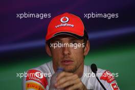 12.06.2011 Montreal, Canada,  Jenson Button (GBR), McLaren Mercedes - Formula 1 World Championship, Rd 07, Canadian Grand Prix, Sunday Press Conference