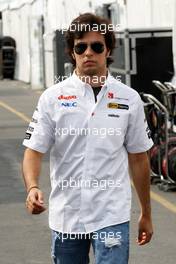 09.06.2011 Montreal, Canada,  Sergio Pérez (MEX), Sauber F1 Team - Formula 1 World Championship, Rd 07, Canadian Grand Prix, Thursday