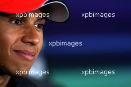 09.06.2011 Montreal, Canada,  Lewis Hamilton (GBR), McLaren Mercedes - Formula 1 World Championship, Rd 07, Canadian Grand Prix, Thursday Press Conference