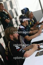 09.06.2011 Montreal, Canada,  Nick Heidfeld (GER), Lotus Renault F1 Team  - Formula 1 World Championship, Rd 07, Canadian Grand Prix, Thursday