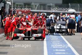 09.06.2011 Montreal, Canada, Scuderia Ferrari - Formula 1 World Championship, Rd 7, Canadian Grand Prix, Thursday