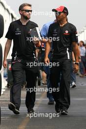 09.06.2011 Montreal, Canada,  Lewis Hamilton (GBR), McLaren Mercedes  - Formula 1 World Championship, Rd 07, Canadian Grand Prix, Thursday