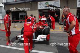 09.06.2011 Montreal, Canada, Scuderia Ferrari - atmosphere - Formula 1 World Championship, Rd 7, Canadian Grand Prix, Thursday