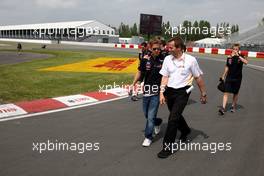 09.06.2011 Montreal, Canada,  Sebastian Vettel (GER), Red Bull Racing - Formula 1 World Championship, Rd 07, Canadian Grand Prix, Thursday