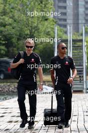 09.06.2011 Montreal, Canada,  Lewis Hamilton (GBR), McLaren Mercedes - Formula 1 World Championship, Rd 07, Canadian Grand Prix, Thursday