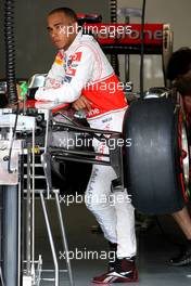 09.06.2011 Montreal, Canada,  Lewis Hamilton (GBR), McLaren Mercedes - Formula 1 World Championship, Rd 07, Canadian Grand Prix, Thursday