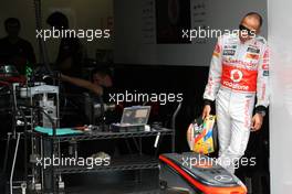 09.06.2011 Montreal, Canada,  Lewis Hamilton (GBR), McLaren Mercedes - Formula 1 World Championship, Rd 07, Canadian Grand Prix, Thursday