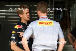 09.06.2011 Montreal, Canada,  Sebastian Vettel (GER), Red Bull Racing - Formula 1 World Championship, Rd 07, Canadian Grand Prix, Thursday