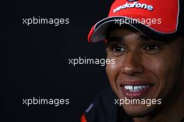 09.06.2011 Montreal, Canada,  Lewis Hamilton (GBR), McLaren Mercedes - Formula 1 World Championship, Rd 07, Canadian Grand Prix, Thursday Press Conference