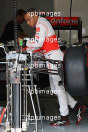 09.06.2011 Montreal, Canada,  Lewis Hamilton (GBR), McLaren Mercedes - Formula 1 World Championship, Rd 07, Canadian Grand Prix, Thursday