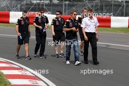 09.06.2011 Montreal, Canada,  Sebastian Vettel (GER), Red Bull Racing - Formula 1 World Championship, Rd 07, Canadian Grand Prix, Thursday