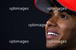 09.06.2011 Montreal, Canada,  Lewis Hamilton (GBR), McLaren Mercedes - Formula 1 World Championship, Rd 07, Canadian Grand Prix, Thursday Press Conference