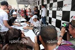 09.06.2011 Montreal, Canada,  Michael Schumacher (GER), Mercedes GP and Nico Rosberg (GER), Mercedes GP  - Formula 1 World Championship, Rd 07, Canadian Grand Prix, Thursday