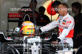 09.06.2011 Montreal, Canada,  Lewis Hamilton (GBR), McLaren Mercedes - Formula 1 World Championship, Rd 07, Canadian Grand Prix, Thursday