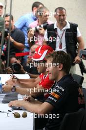 09.06.2011 Montreal, Canada,  Sebastian Vettel (GER), Red Bull Racing  - Formula 1 World Championship, Rd 07, Canadian Grand Prix, Thursday