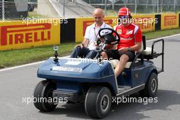 09.06.2011 Montreal, Canada,  Fernando Alonso (ESP), Scuderia Ferrari - Formula 1 World Championship, Rd 07, Canadian Grand Prix, Thursday