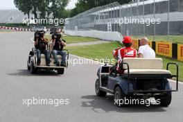 09.06.2011 Montreal, Canada,  Fernando Alonso (ESP), Scuderia Ferrari - Formula 1 World Championship, Rd 07, Canadian Grand Prix, Thursday