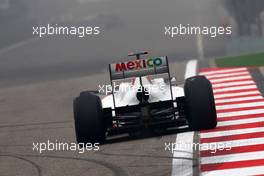 15.04.2011 Shanghai, China,  Sergio Perez (MEX), Sauber F1 Team  - Formula 1 World Championship, Rd 03, Chinese Grand Prix, Friday Practice