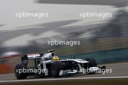 15.04.2011 Shanghai, China,  Pastor Maldonado (VEN), Williams F1 Team  - Formula 1 World Championship, Rd 03, Chinese Grand Prix, Friday Practice