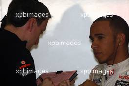 15.04.2011 Shanghai, China,  Lewis Hamilton (GBR), McLaren Mercedes  - Formula 1 World Championship, Rd 03, Chinese Grand Prix, Friday Practice