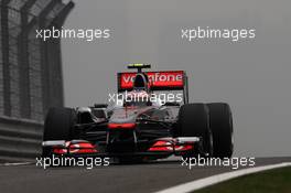 15.04.2011 Shanghai, China,  Jenson Button (GBR), McLaren Mercedes  - Formula 1 World Championship, Rd 03, Chinese Grand Prix, Friday Practice