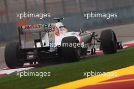 15.04.2011 Shanghai, China,  Sergio Perez (MEX), Sauber F1 Team  - Formula 1 World Championship, Rd 03, Chinese Grand Prix, Friday Practice