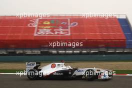 15.04.2011 Shanghai, China,  Kamui Kobayashi (JAP), Sauber F1 Team  - Formula 1 World Championship, Rd 03, Chinese Grand Prix, Friday Practice