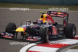 15.04.2011 Shanghai, China,  Mark Webber (AUS), Red Bull Racing  - Formula 1 World Championship, Rd 03, Chinese Grand Prix, Friday Practice