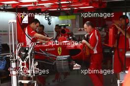 15.04.2011 Shanghai, China,  Scuderia Ferrari  - Formula 1 World Championship, Rd 03, Chinese Grand Prix, Friday Practice