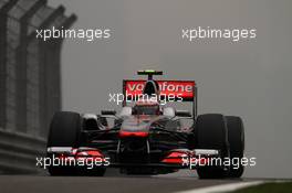 15.04.2011 Shanghai, China,  Jenson Button (GBR), McLaren Mercedes  - Formula 1 World Championship, Rd 03, Chinese Grand Prix, Friday Practice