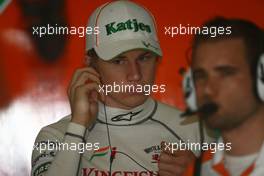 15.04.2011 Shanghai, China,  Nico Hulkenberg (GER), Test Driver, Force India  - Formula 1 World Championship, Rd 03, Chinese Grand Prix, Friday Practice