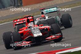 15.04.2011 Shanghai, China,  Timo Glock (GER), Virgin Racing  - Formula 1 World Championship, Rd 03, Chinese Grand Prix, Friday Practice