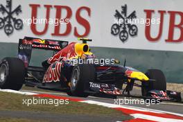 15.04.2011 Shanghai, China,  Mark Webber (AUS), Red Bull Racing  - Formula 1 World Championship, Rd 03, Chinese Grand Prix, Friday Practice