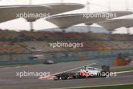 15.04.2011 Shanghai, China,  Jenson Button (GBR), McLaren Mercedes  - Formula 1 World Championship, Rd 03, Chinese Grand Prix, Friday Practice