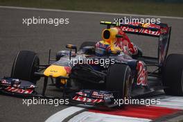 15.04.2011 Shanghai, China,  Mark Webber (AUS), Red Bull Racing  - Formula 1 World Championship, Rd 03, Chinese Grand Prix, Friday Practice