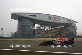 15.04.2011 Shanghai, China,  Sebastian Vettel (GER), Red Bull Racing  - Formula 1 World Championship, Rd 03, Chinese Grand Prix, Friday Practice