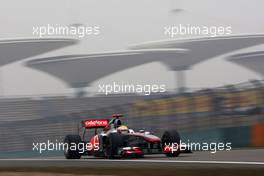 15.04.2011 Shanghai, China,  Lewis Hamilton (GBR), McLaren Mercedes  - Formula 1 World Championship, Rd 03, Chinese Grand Prix, Friday Practice